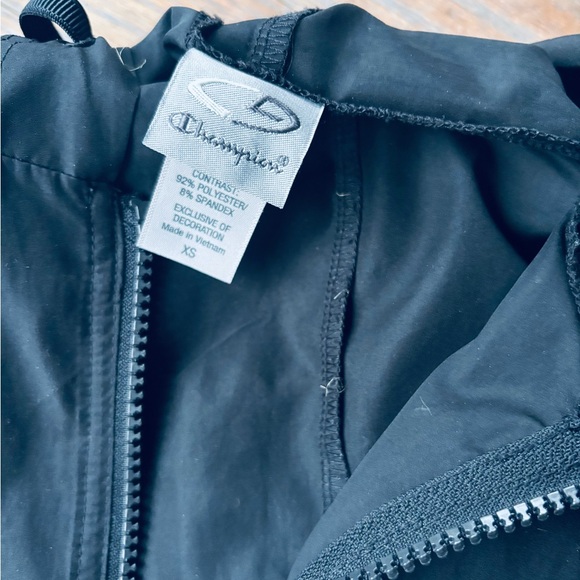 C9 by Champion Black Zip Hooded Windbreaker XS - Picture 4 of 4